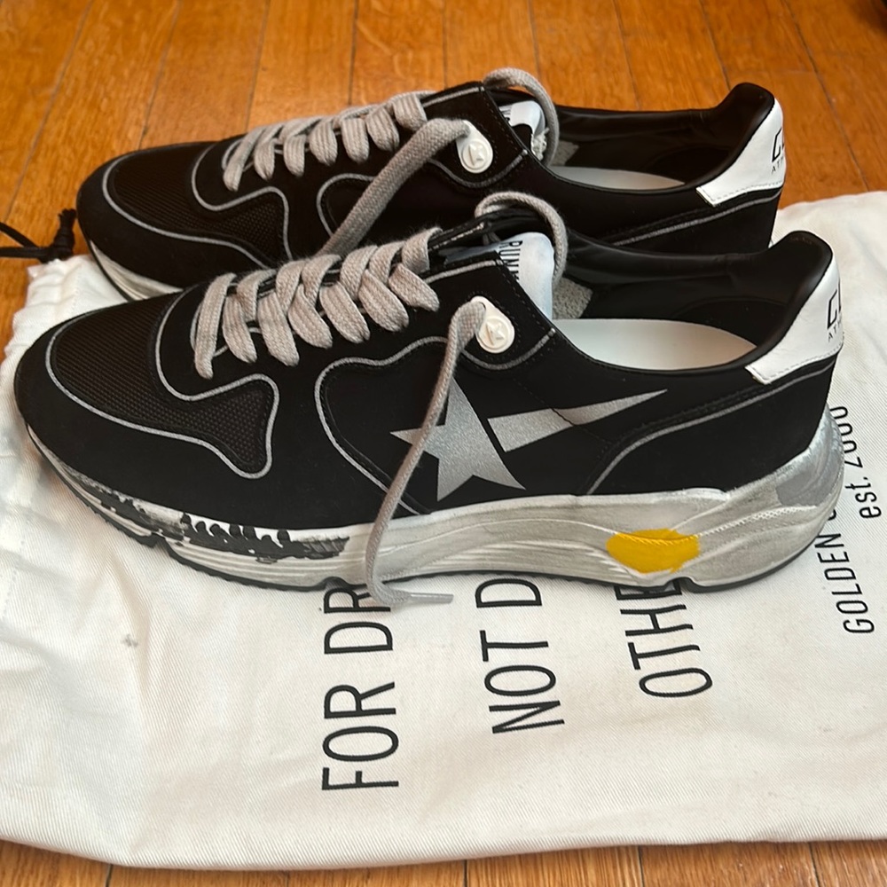 NEVER WORN Golden Goose Running Sneakers